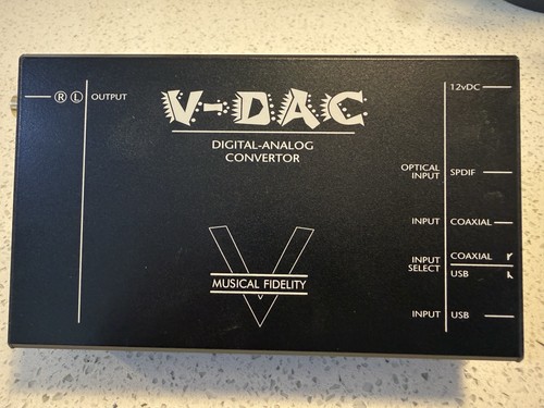 Musical fidelity dac - fidelity,, v-dac