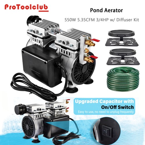 550w pond air pump lake - 550w,
