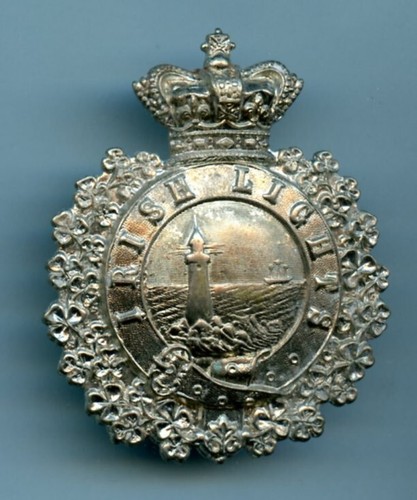 Irish lights cap badge - irish,