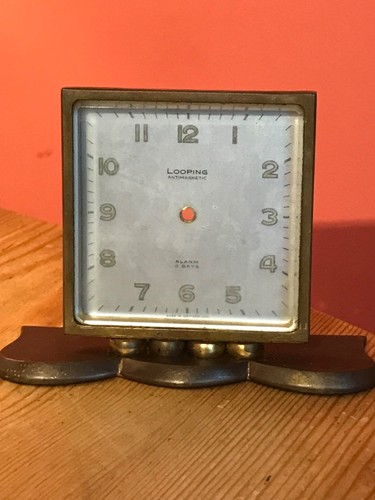 Vintage looping alarm clock - vintage,