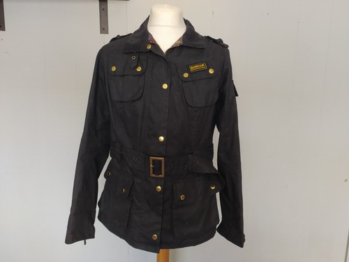 Barbour international waxed