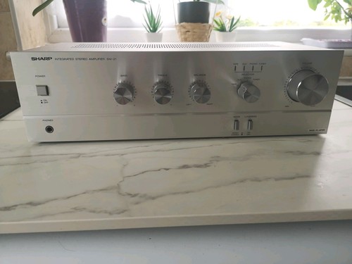 Sharp stereo amplifier - sharp, sm-21