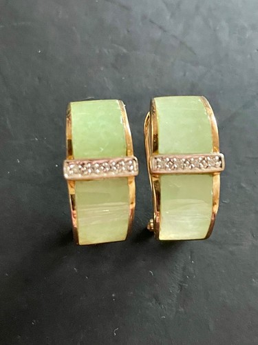 9ct 375 gold - , green