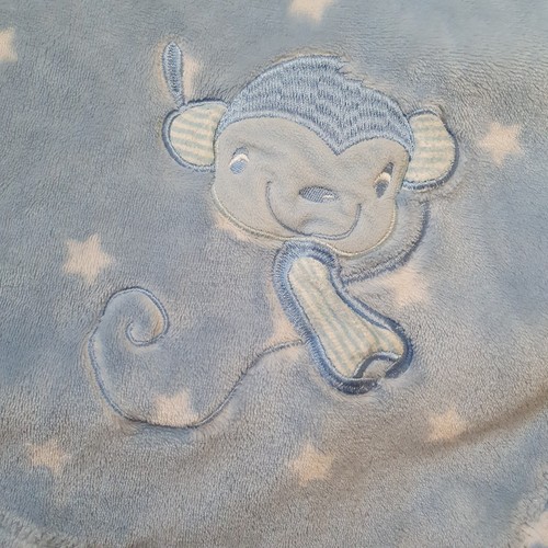 Primark blue monkey pram - primark,