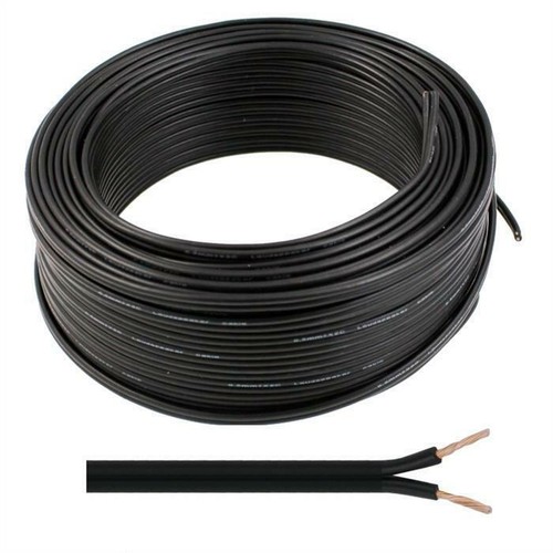 Metres core black cable - metres, 2