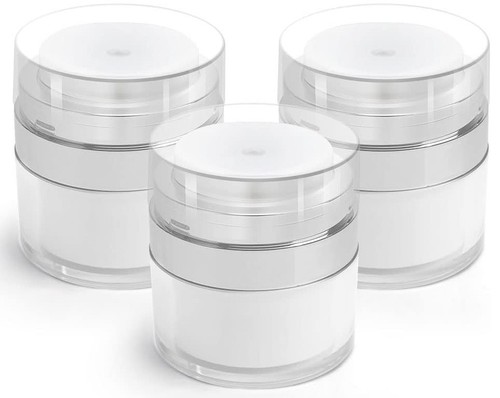 15ml cream jar vacuum - 3x,
