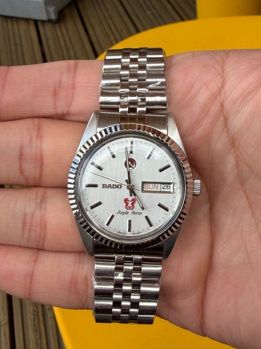 Rado purple horse white - purple,