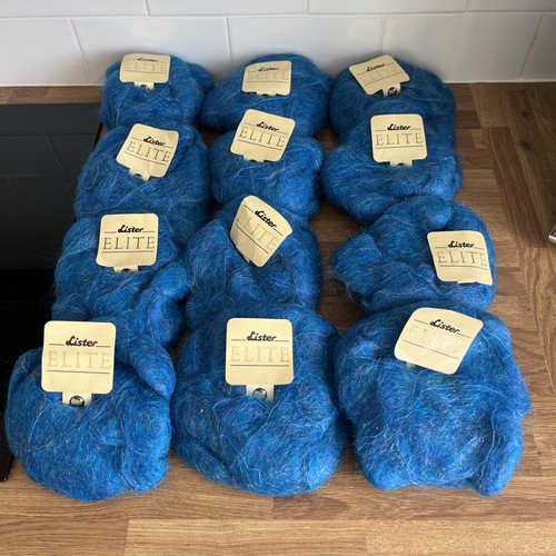 Lister elite blue yarn - lister, 71%