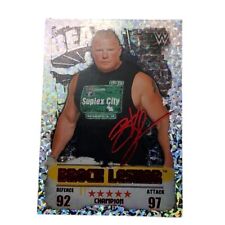 Topps WWE Slam Attax Takeover Card 2016 Brock Lesnar #20 Champion