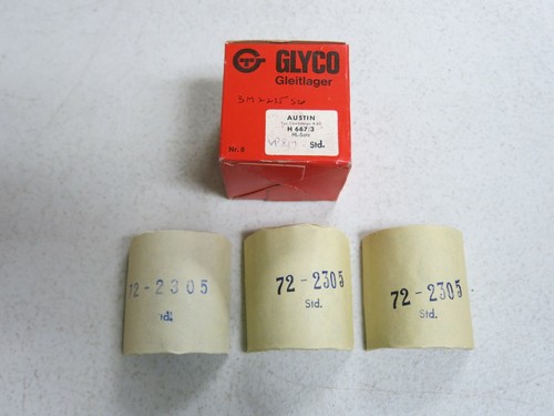 Glyco engine conrod bearing - conrod,