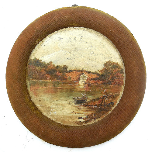 Antique c19th victorian oil - c19th,