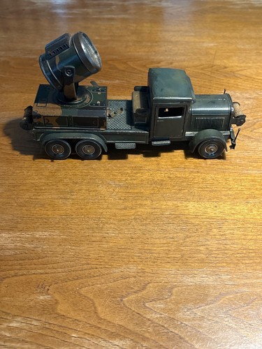 Tippco camouflage tin truck - tin,