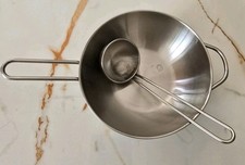 IKEA Childs Stainless Steel Pan And Ladel  Play Kitchen