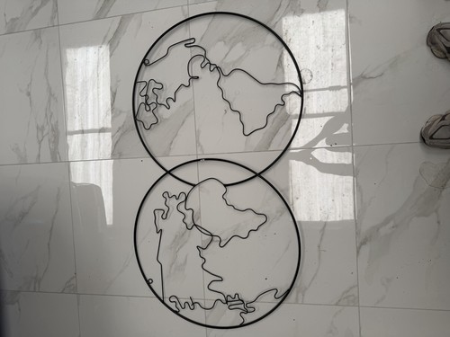 Dunelm globe metal - dunelm, wall