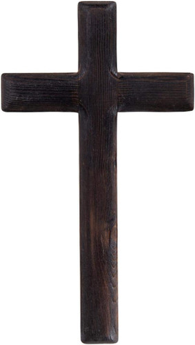 Wall mounted wood cross - wall,