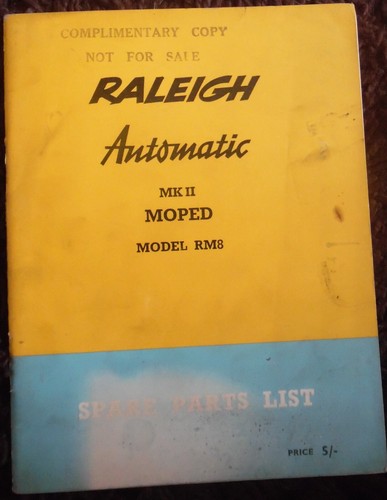 Original raleigh rm8 - original,