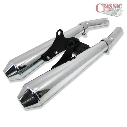 Triumph new bonneville exhaust - new,
