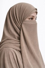 Muslim  Half Niqab Face Veil