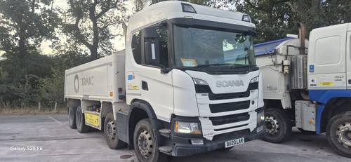Scania tipper 2020 8x4 tarmac - scania, 2020,