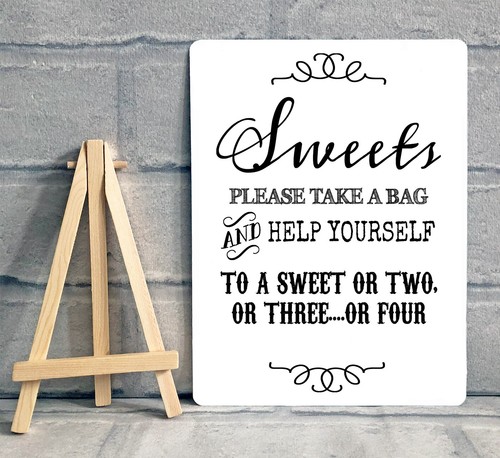 Sweet table candy stall - a5,
