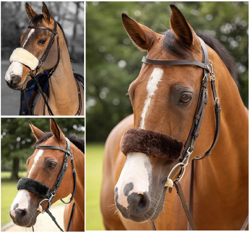 Equestrian noseband soft - noseband,