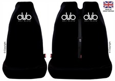 GENUINE DUB SEAT GLOVE Seat Covers fit Volkswagen T5 Front Single & Twin Seats