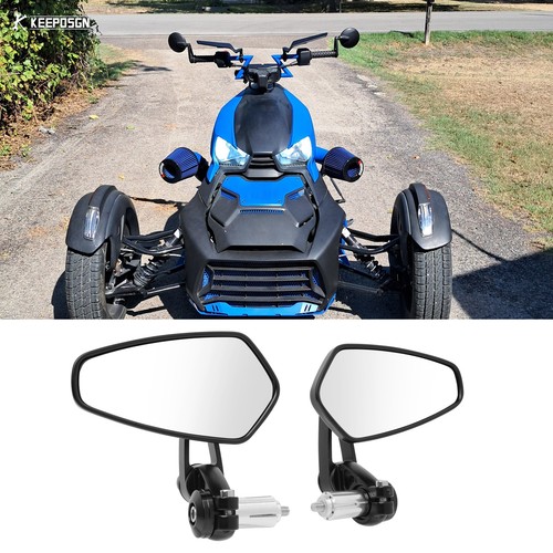 Pair 22mm bar end mirrors - pair,