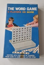 Vintage The Word Game 1981