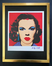 ANDY WARHOL + SIGNED 1984 JUDY