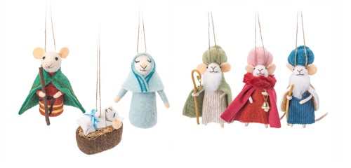 Sass belle felt nativity - sass, &