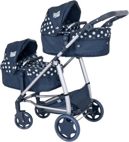Dolly tots twin pushchair - dolly,