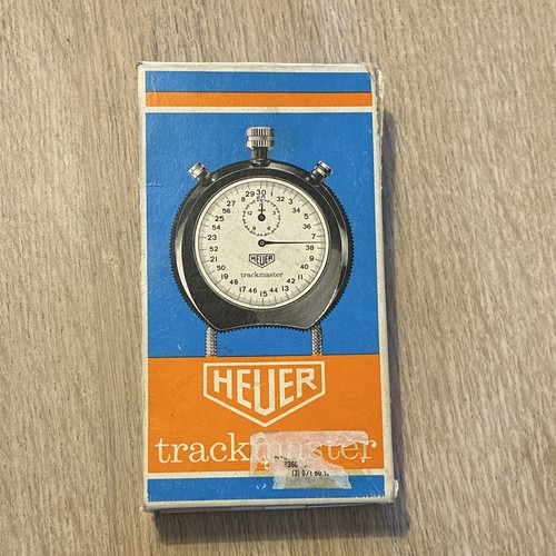 Heuer trackmaster stopwatch - heuer,