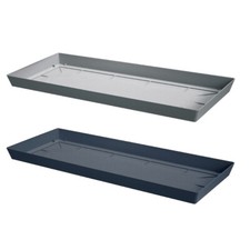 Pot Rectangle Drip Trays Indoor Outdoor Plant Saucer Plastic Tray Saucers