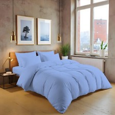 Duvet Quilt Cover Set Egyptian Cotton 200TC Bedding Set Single Double King Super