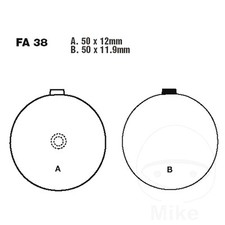 EBC Brake Pads Standard FA038