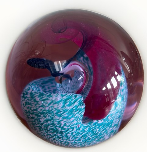 Caithness glass paperweight - caithness,