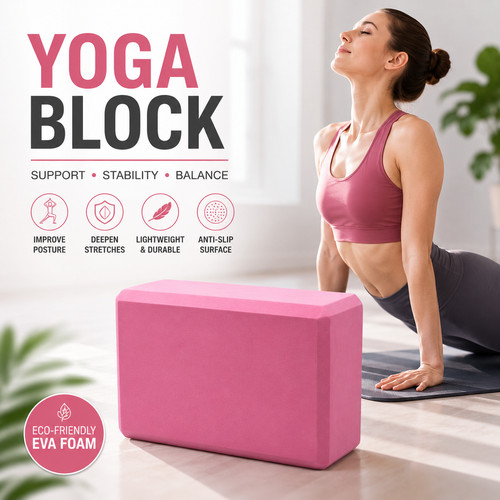 Yoga gym blocks brick foam - yoga,