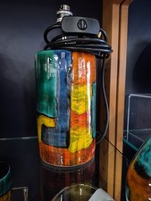 Studio Poole pottery table lamp Pillar  Gemstones Offers Invited Always