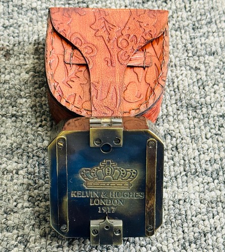 Solid brass kelvin hughes - brass, &