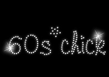 60s - Sixties Chick Iron on