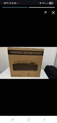 Vintage record player - record, with