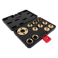 8pc brass router - brass,