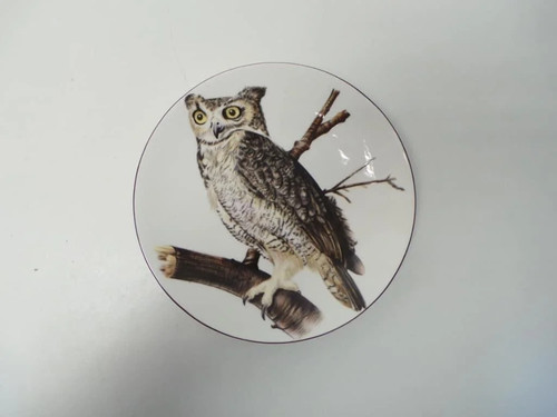 Great horned owl china - horned, wall