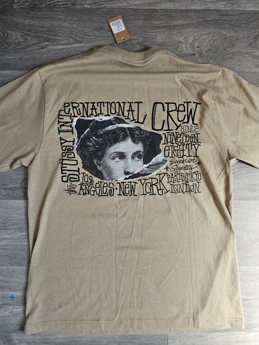 Stüssy victoria tee khaki - victoria,