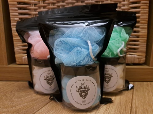 Whipped soap highly scented - whipped,