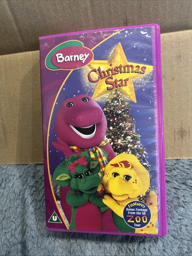 Barney christmas star vhs - -,