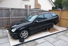 Breaking mercedes c32 - amg, w203