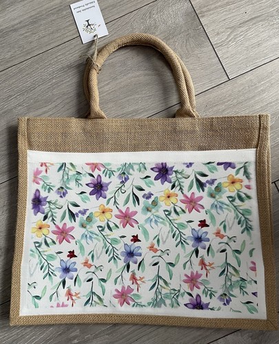 Jute tote bag - jute,
