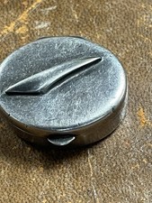 Rare Authentic Hallmarked Sheffield Silver British Airways Concorde Pill Box 3cm