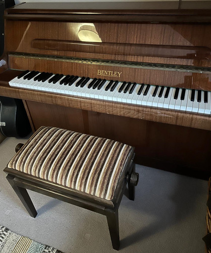 Bentley upright piano - piano, and